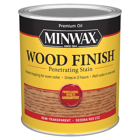 Minwax 1 Qt Sedona Red Wood Finish Oil-Based Wood Stain 70043